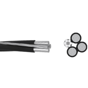 Quadruplex Cable Aluminum Conductor Overhead Service Drop Cable