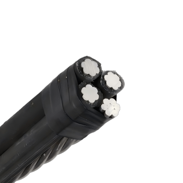 3x2+2awg Palomino Aluminum Conductor Quadruplex Overhead Service Drop Cable