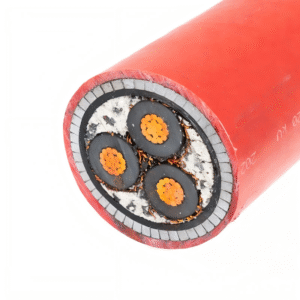 Medium Voltage XLPE Insulated Power Cable N2XSY/NA2XSY Copper Wire / Tape Screened PVC Outer Sheath DIN VDE 0276-620