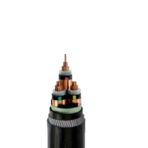 Three Core 8.7/15KV Medium Voltage Steel Wire Armoured Cable