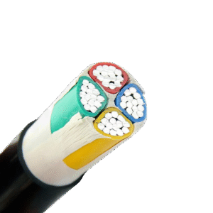 XLPE Insulated 300mm2 4 Cores Aluminum Cable 4x300mm2