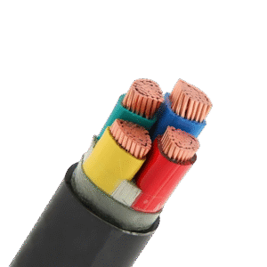 XLPE Insulated 300mm2 4 Cores Copper Cable 4x300mm2