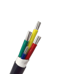 XLPE Insulated 35mm2 4 Cores Aluminum Cable 4x35mm2