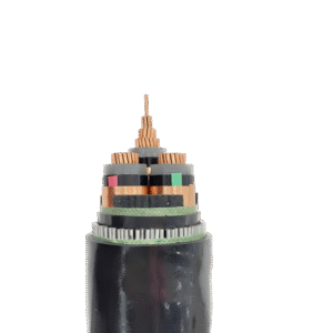 Three Core 12.7/22KV Medium Voltage Steel Wire Armoured Cable